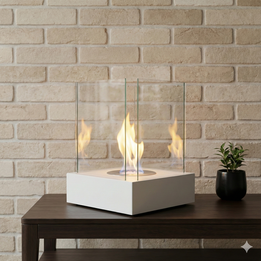 Emberline Freestanding – Sunset Garden Mini White Matte