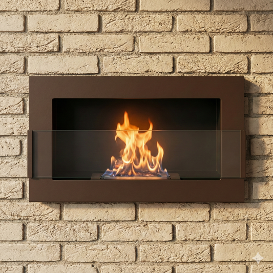 Emberline Hanging 650×400 – Brown Matte with Glass.