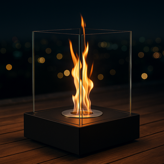 Emberline Freestanding – Sunset Garden Black